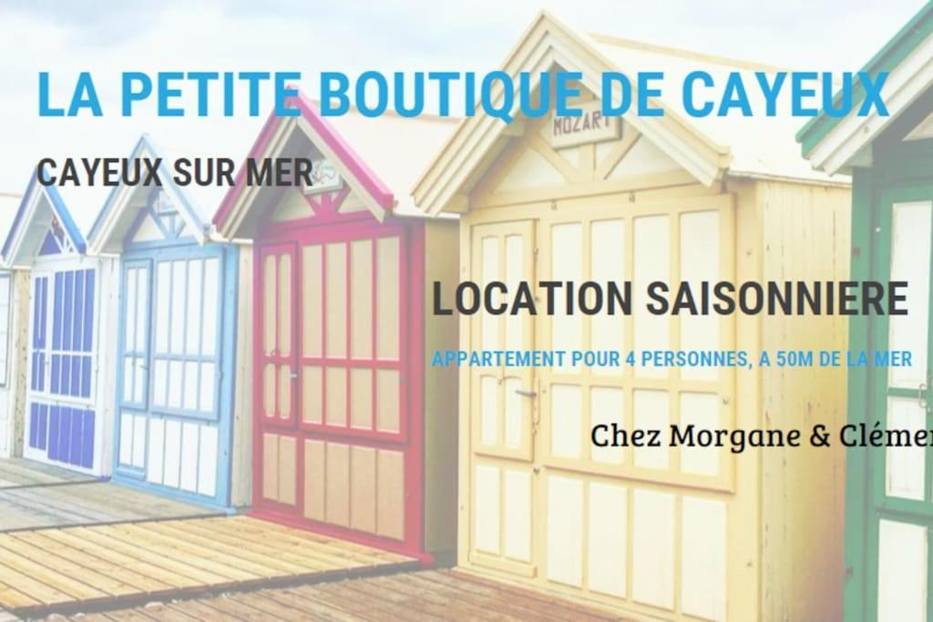 La Petite Boutique Rouge Lägenhet Cayeux-sur-Mer Exteriör bild